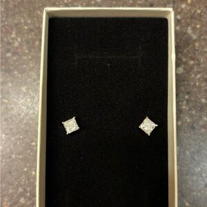 Fine Silver Stud Earrings (Superior 999)